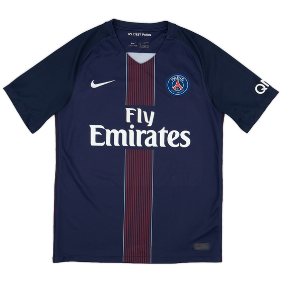 2018-19 Paris Saint-Germain Home Shirt - 8/10 - (M)