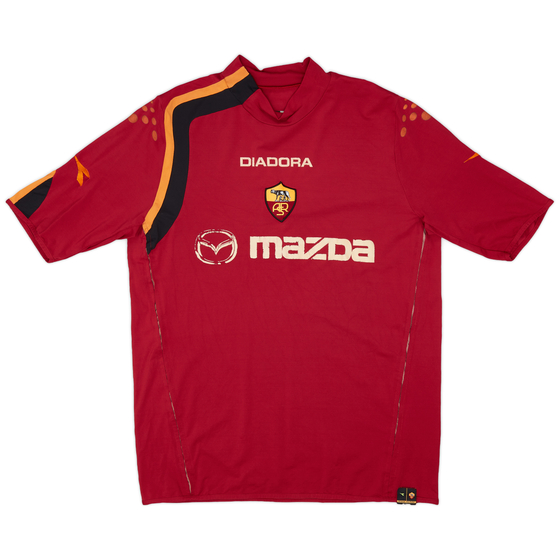 2004-05 Roma Home Shirt - 5/10 - (XL)
