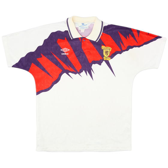 1991-93 Scotland Away Shirt - 6/10 - (M)