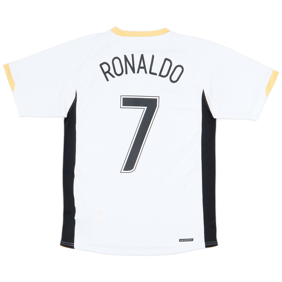 2006-08 Manchester United Away Shirt Ronaldo #7 - 8/10 - (S)