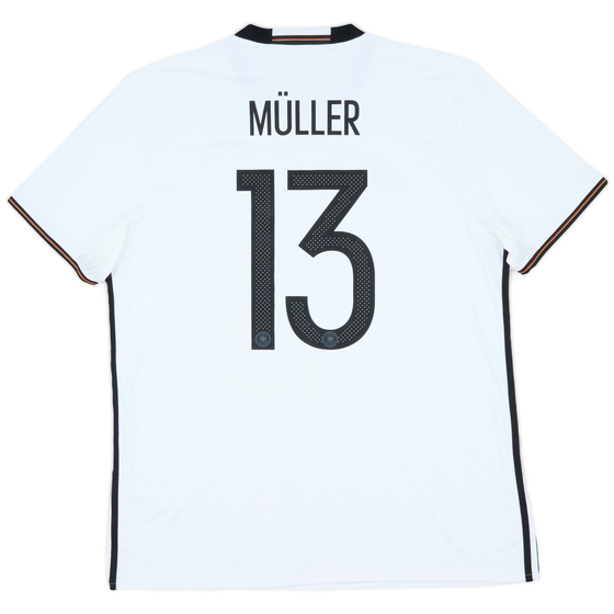 2015-16 Germany Home Shirt Muller #13 - 9/10 - (XL)