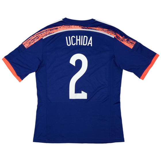 2013-15 Japan Home Shirt Uchida #2 - 9/10 - (M)