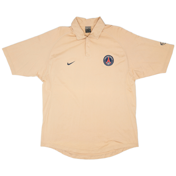 2003-04 Paris Saint-Germain Nike Polo Shirt - 6/10 - (XL)
