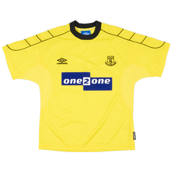 1999-00 Everton Away Shirt - 9/10 - (Y)