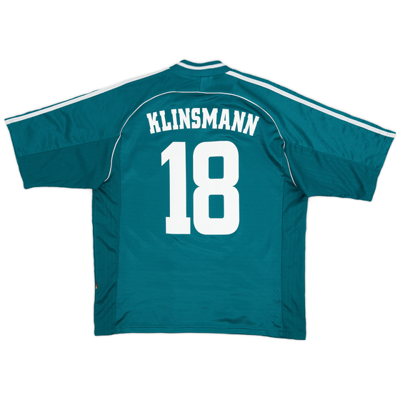 1998-00 Germany Away Shirt Klinsmann #18 - 8/10 - (L)