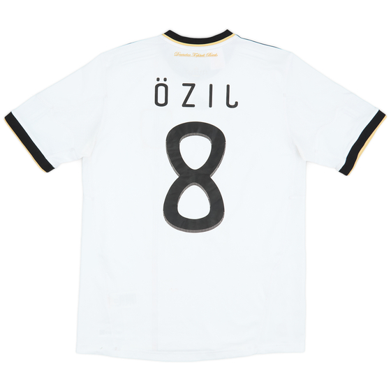 2010-11 Germany Home Shirt Ozil #8 - 6/10 - (XL.Boys)