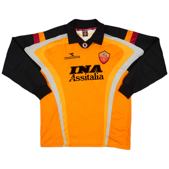 1998-99 Roma GK Shirt Konsel - 4/10 - (L)