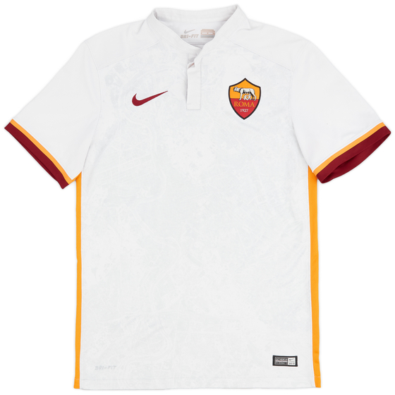 2015-16 Roma Away Shirt - 6/10 - (S)