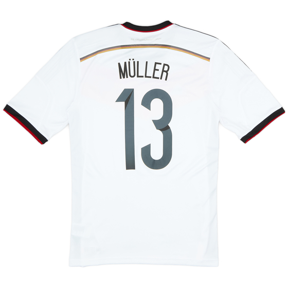 2014-15 Germany Home Shirt Muller #13 - 9/10 - (M)
