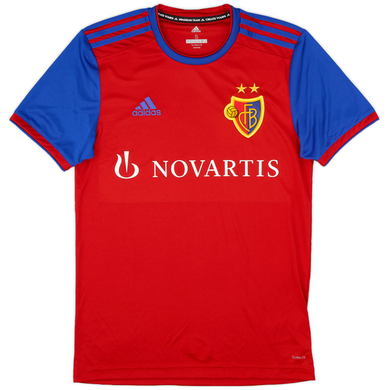 2019-20 FC Basel Home Shirt - 9/10 - (S)