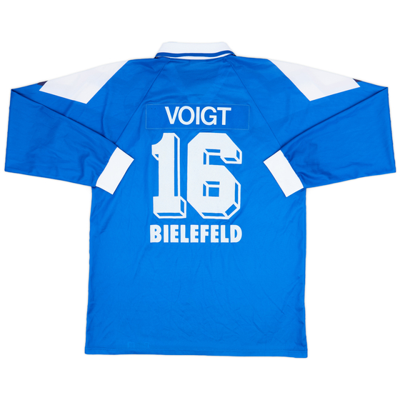 1994-96 Arminia Bielefeld Home L/S Shirt Voigt #16 - 8/10 - (XL)