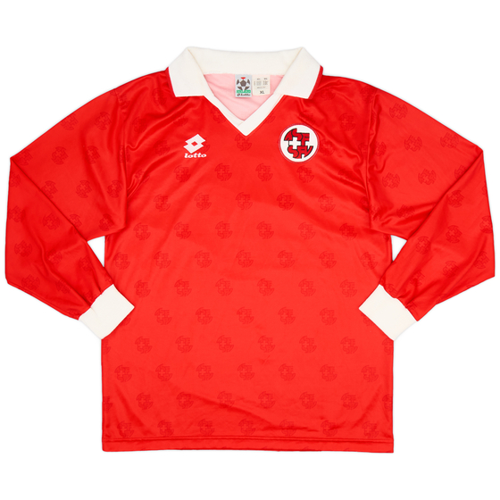 1994-96 Switzerland Home L/S Shirt - 9/10 - (XL)