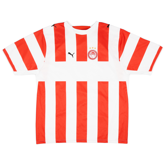 2006-07 Olympiakos Home Shirt - 8/10 - (XL)