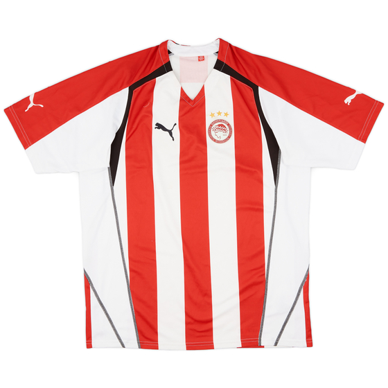 2005-06 Olympiakos Home Shirt - 8/10 - (XL)