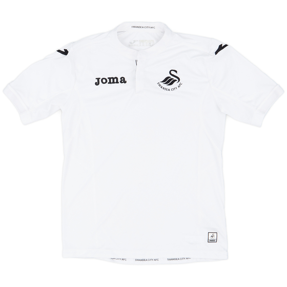 2016-17 Swansea Home Shirt - 8/10 - (L.Boys)