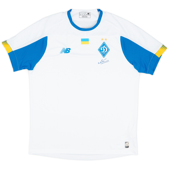 2019-20 Dynamo Kyiv Home Shirt - 9/10 - (L)