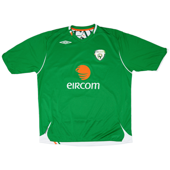2006-08 Ireland Home Shirt - 8/10 - (XXL)