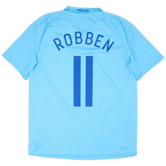 2008-10 Netherlands Away Shirt Robben #11 - 8/10 - (M)