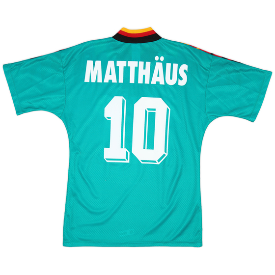 1994-96 Germany Away Shirt Matthaus #10 - 8/10 - (S)