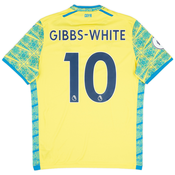 2022-23 Nottingham Forest Authentic Away Shirt Gibbs-White #10 (M)