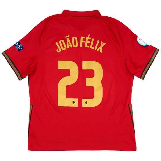 2020-21 Portugal Home Shirt Joao Felix #23 - 8/10 - (XL)