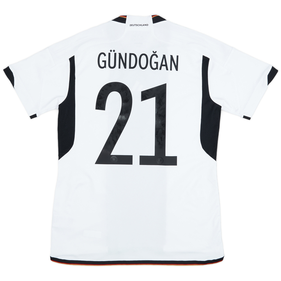 2022-23 Germany Home Shirt Gundogan #21 - 9/10 - (M)