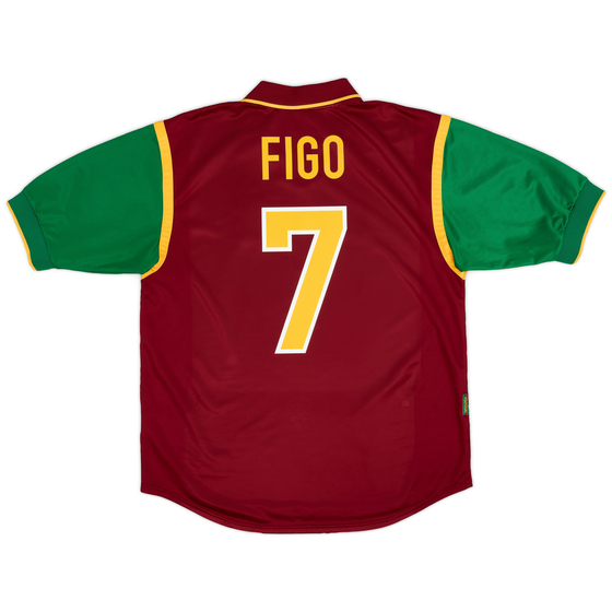 1999-00 Portugal Home Shirt Figo #7 - 7/10 - (L)