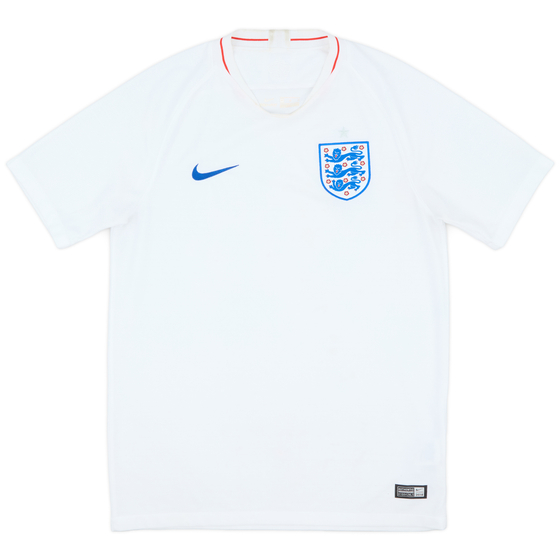 2018-19 England Home Shirt - 5/10 - (M)