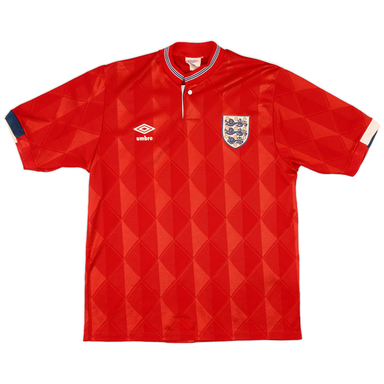 1988-89 England Away Shirt - 9/10 - (M)