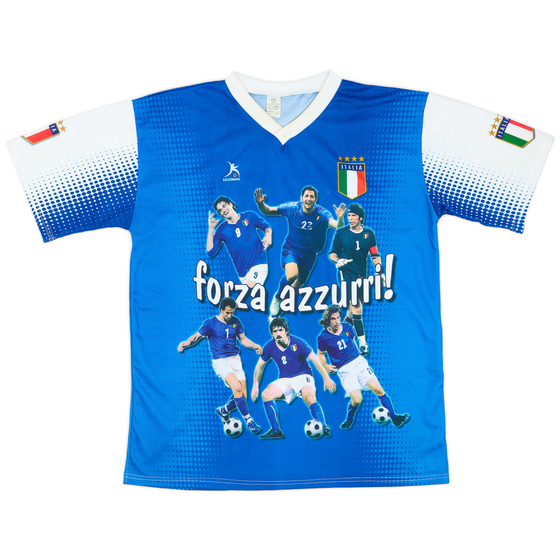 2010s Italy Graphic Fan Shirt - 7/10 - (XXL)