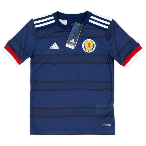 2020-21 Scotland Home Shirt (9-10 Years)