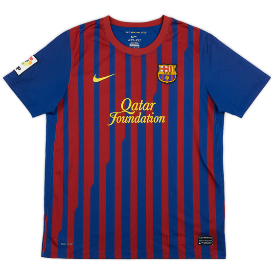 2011-12 Barcelona Home Shirt - 8/10 - (XL.Boys)