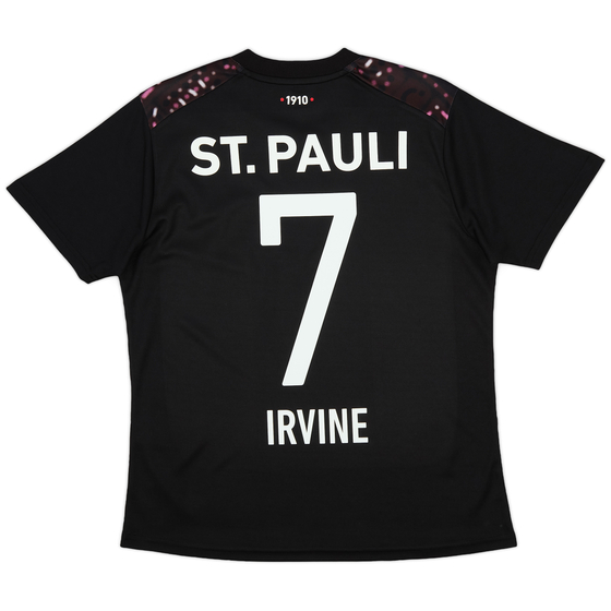 2022-23 St Pauli Third Shirt Irvine #7