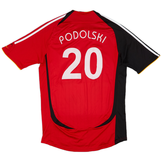 2005-07 Germany Away Shirt Podolski #20 - 8/10 - (S)