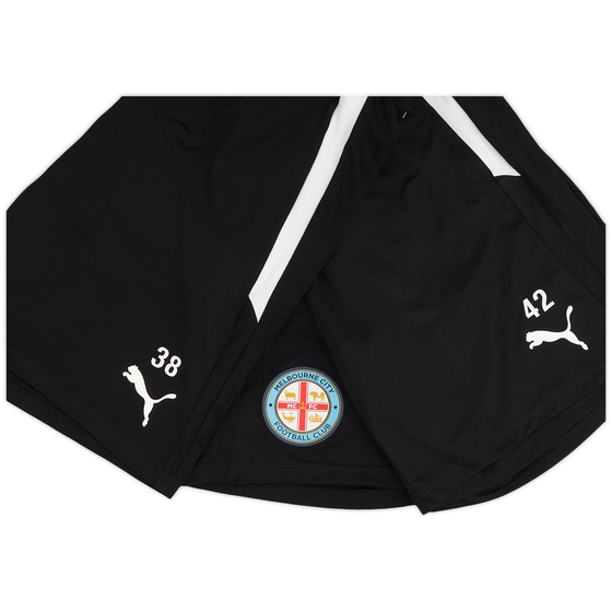 2021-22 Melbourne City Player Issue Training Shorts #- 7/10