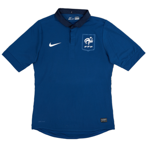 2011-12 France Authentic Home Shirt - 8/10 - (L)