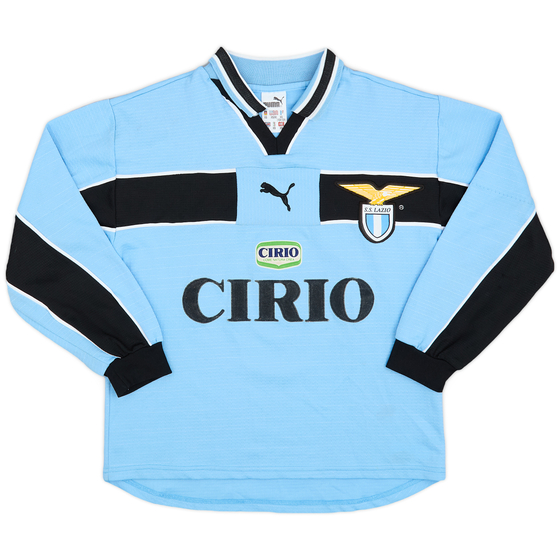 1998-00 Lazio Home L/S Shirt - 8/10 - (XS)