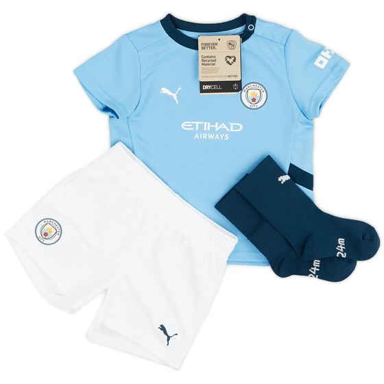 2024-25 Manchester City Home Shirt & Shorts Kit (BABY)