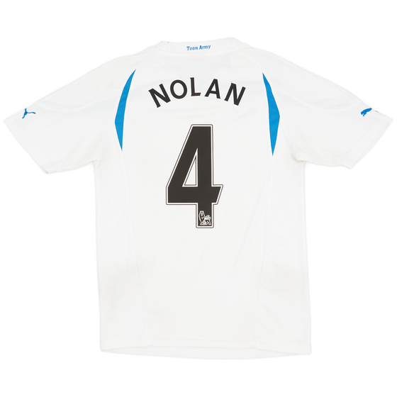 2010-11 Newcastle Third Shirt Nolan #4 - 7/10 - (S)