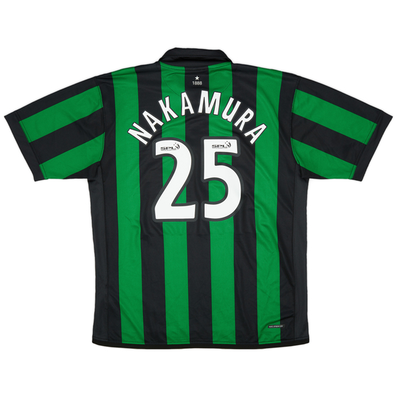 2006-08 Celtic Away Shirt Nakamura #25 - 8/10 - (XL)