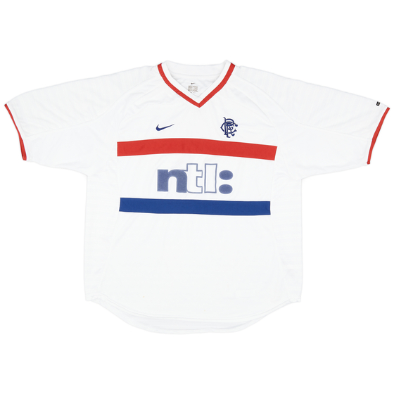 2000-01 Rangers Away Shirt - 9/10 - (XL)