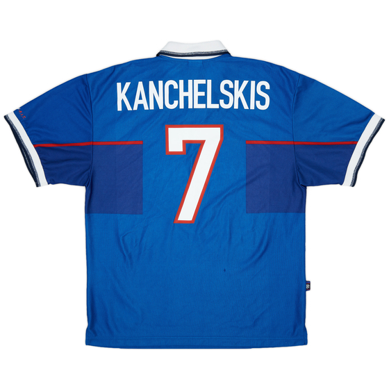 1997-99 Rangers Home Shirt Kanchelskis #7 - 7/10 - (L)