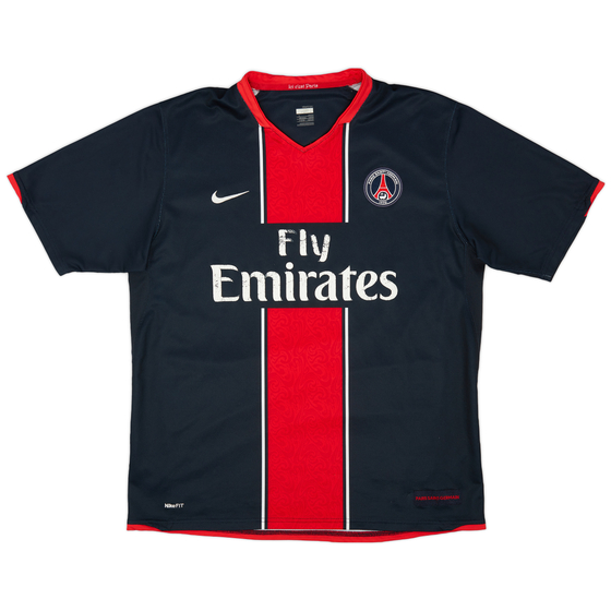 2007-08 Paris Saint-Germain Home Shirt - 4/10 - (L)