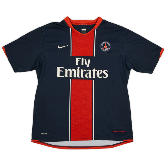 2007-08 Paris Saint-Germain Home Shirt - 6/10 - (L)