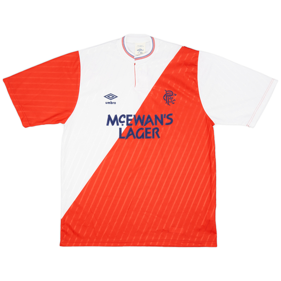 1987-90 Rangers Away Shirt - 10/10 - (XL)