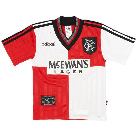 1995-96 Rangers Away Shirt - 6/10 - (XXS.Boys)