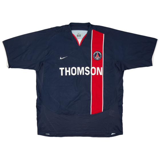 2003-04 Paris Saint-Germain Home Shirt - 5/10 - (XL)