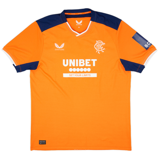 2022-23 Rangers Third Shirt - 9/10 - (XL)