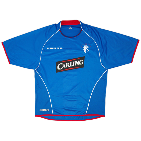 2005-06 Rangers Home Shirt - 6/10 - (L)