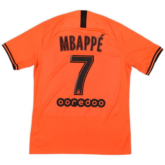 2019-20 Paris Saint-Germain Away Shirt Mbappe #7 - 7/10 - (M)